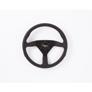無限-MUGEN-]ステアリングホイールハンドル 35φ×3スポーク(スエード