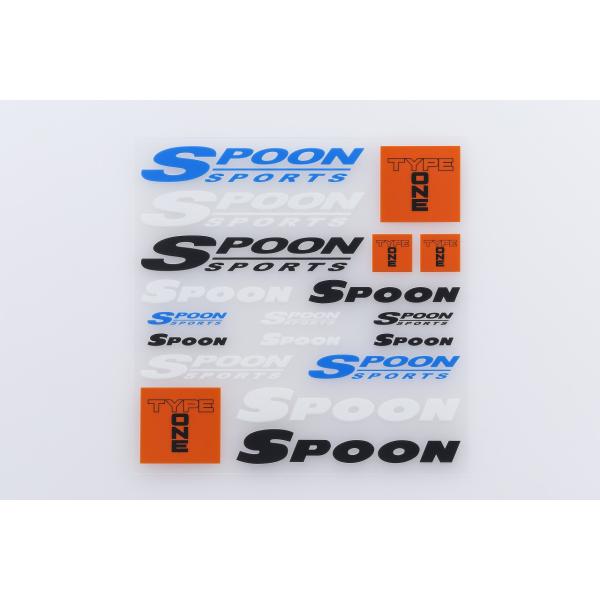 SPOON(スプーン) ミニステッカーセット 品番：ALL-90000-M10