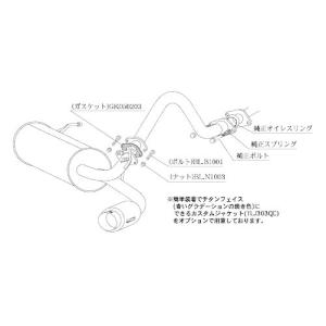 柿本改 送り先限定 柿本 GTbox Rev マフラー バモス HM1 NA 前期 H11/9