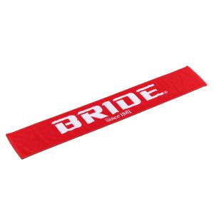 BRIDE(ブリッド) マフラータオル レッド 品番：HSTL03｜hanatora