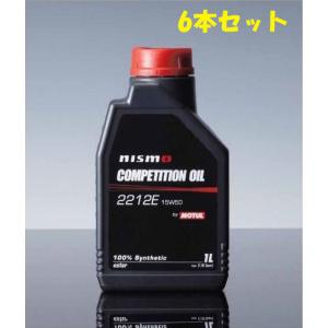 NISMO(ニスモ) エンジンオイル COMPETITION OIL type2212E 15W50 1L&#215;6本 品番：KL150-RS551