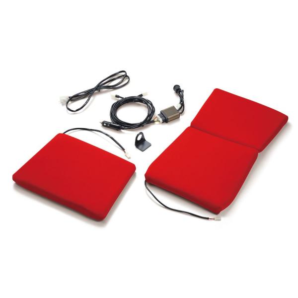 BRIDE(ブリッド) シートヒーター内蔵クッション　レッド 品番：P80BSH