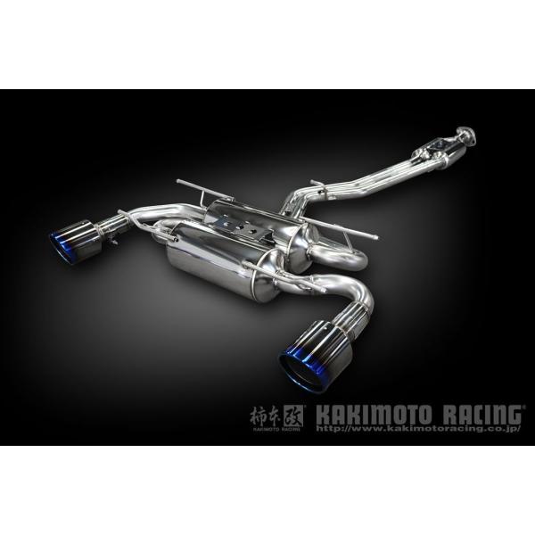 柿本 改 マフラー Class KR ステンレステールDualセンター付き スバル BRZ DBA/...