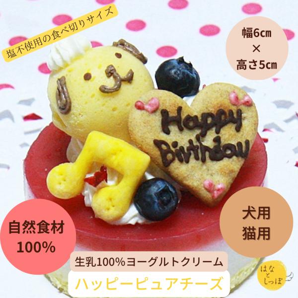 犬 ケーキ 猫用ケーキ 無添加 「 ハッピーピュアチーズ プチ 」 レアチーズ ケーキ 塩不使用 誕...