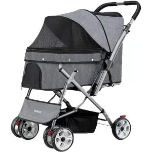 公式】完成品！CocoHeart（ココハート）甘えん坊バギー 多頭用 3輪