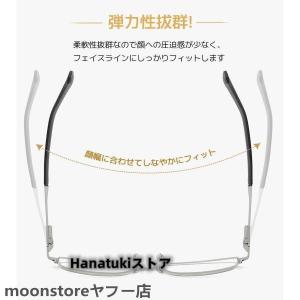 老眼鏡おしゃれメガネ老眼?ブルーライトカットメ...の詳細画像2