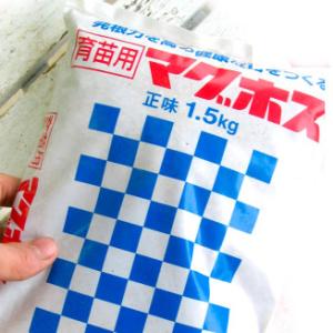 ＼石灰の代わりに最適な肥料／「多木化学」のリンサン肥料 マグホス・1,5kg (水溶性リン酸マグネシウム肥料)（N:P:K:Mg=0:17:0:3,5）｜花うるる(ハンギング&寄せ植え通販