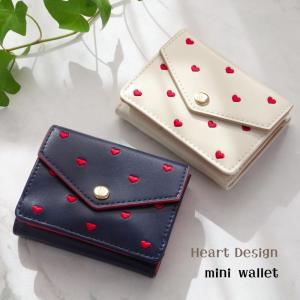 Flowering（フラワーリング） L字型 ミニ 財布 ベア フワラー チェリー