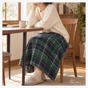 薄手 フリースブランケット 北欧風 ひざ掛け ...の詳細画像5