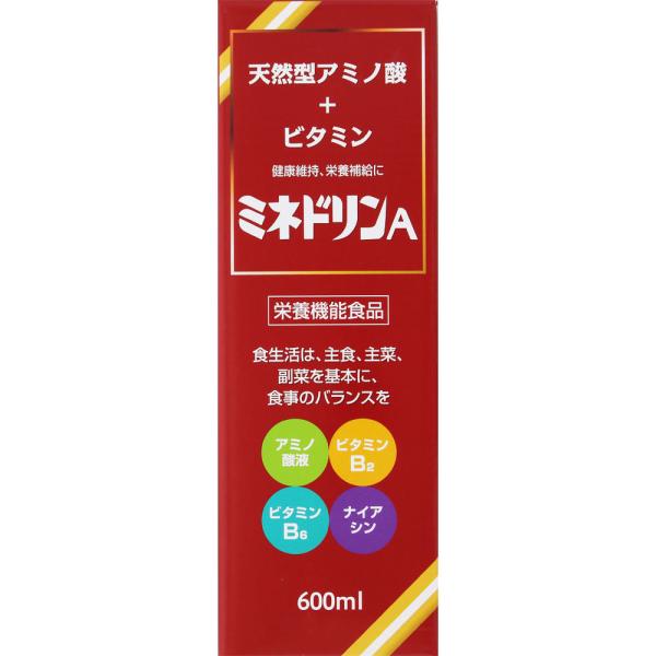 【栄養機能食品】【ケース販売】【12本セット】伊丹製薬 AJD ミネドリンＡ 600mL (4987...