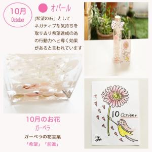 ハーバリウム 誕生石入り150ml 送料無料 ...の詳細画像5