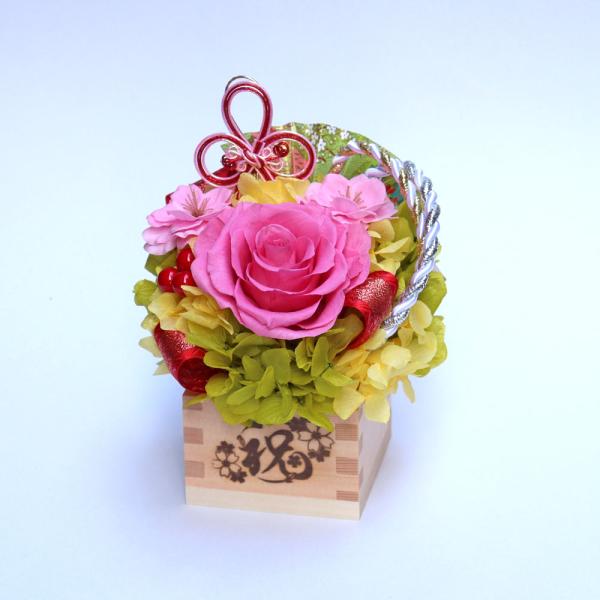 開店祝い お花　開業 移転 周年記念 　プリザーブドフラワー　ギフト　プレゼント　ケース入り　益々繁...