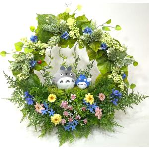 となりのトトロ「奥が深ーいトトロの森 ダブルリース壁掛けタイプ