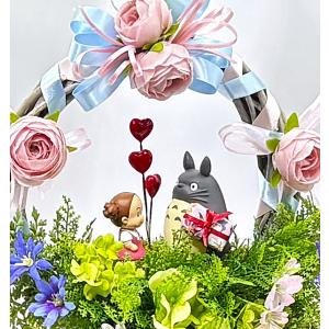 ジブリグッズ となりのトトロ フラワーリース「...の詳細画像1