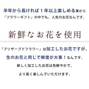 プリザーブドフラワー ボックス お供え 仏花 ...の詳細画像2