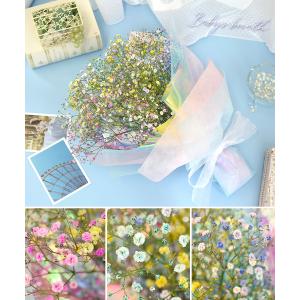 花束 かすみ草のブーケS カスミソウ カラフル...の詳細画像3