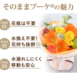 花 誕生日 プレゼント そのままブーケ (R)...の詳細画像2