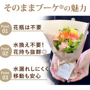 花 誕生日 プレゼント そのままブーケ (R)...の詳細画像2