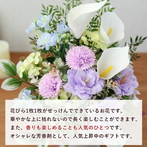 お供え 花 ソープフラワー 仏花 大きい 枯れ...の詳細画像2