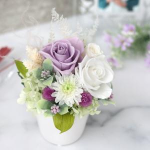 お供え お悔やみ プリザーブドフラワー 仏花 ...の詳細画像1