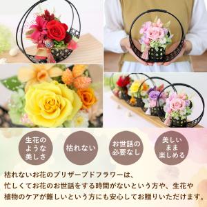 プリザーブドフラワー 敬老の日 花 和風 花宵...の詳細画像4
