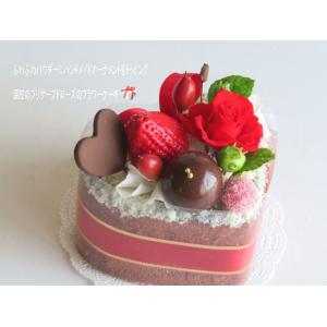 誕生日 プリザーブドフラワーケーキ お花とフル...の詳細画像4