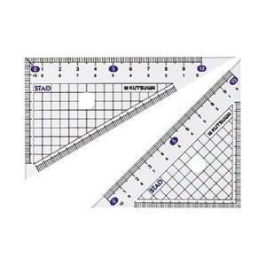 メタクリル三角定規（左利き対応）