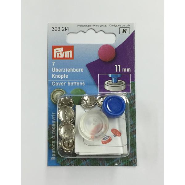 《Prym》プリム・くるみボタン　キット付(11mm・15mm・19mm・23mm）4サイズ展開　3...