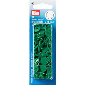 《Prym》プリム・スナップ・プラスチックカラーボタン(ホック）　グラスグリーン　丸型 12.4mm...