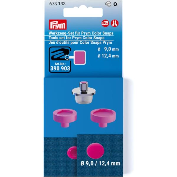 《Prym》プリム・ヴァリオ　カラースナップ用取付け専用コマ(9ｍｍ/12.4ｍｍ）673133 V...