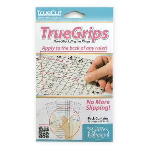 トゥルーカッターガイド定規用　トゥルーグリップ　大15個・小15個入り