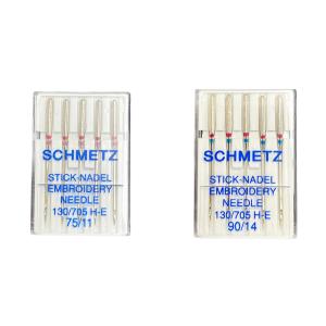 《SCHMETZ》　家庭用ミシン針 エンブロイダリー(刺繍用）EMBROIDERY　※個別販売※