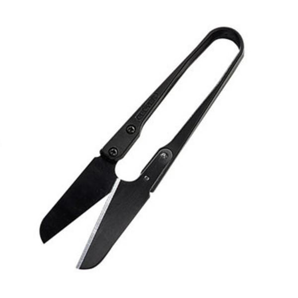 糸切はさみ「ブラック」（先丸・10.5cm）36-399 「ブラック」シリーズ クロバー