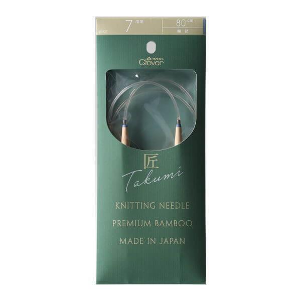 輪針 クロバー 匠 輪針-S 80cm ジャンボ 7mm/8mm clv 手芸の山久