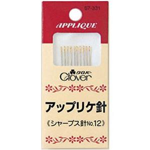 クロバー（Clover） 57-331 アップリケ針 キルティング針 : 手芸の山久