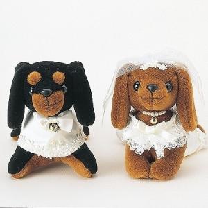 パナミ 4489ウエディング ミニチュアダックスキット（ブライダル手芸キット） 取寄せ商品