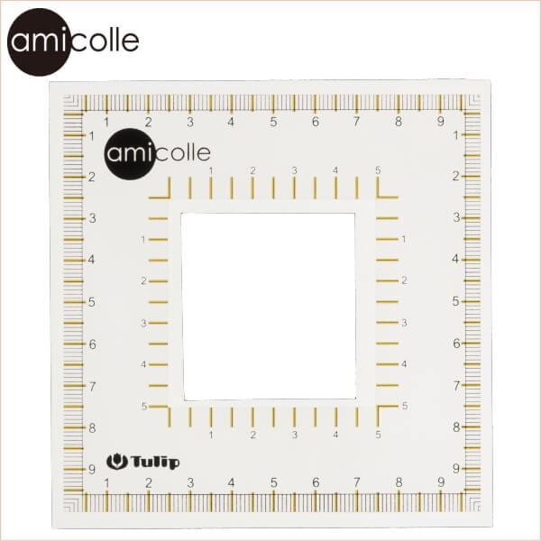 クリアクイックゲージ AC-052 amicolle CLEAR QUICK GAUGE 編み物 チ...