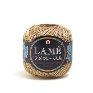 ラメのレース糸 30番 ダルマレース糸 ラメ : 手芸の山久ヤフー店
