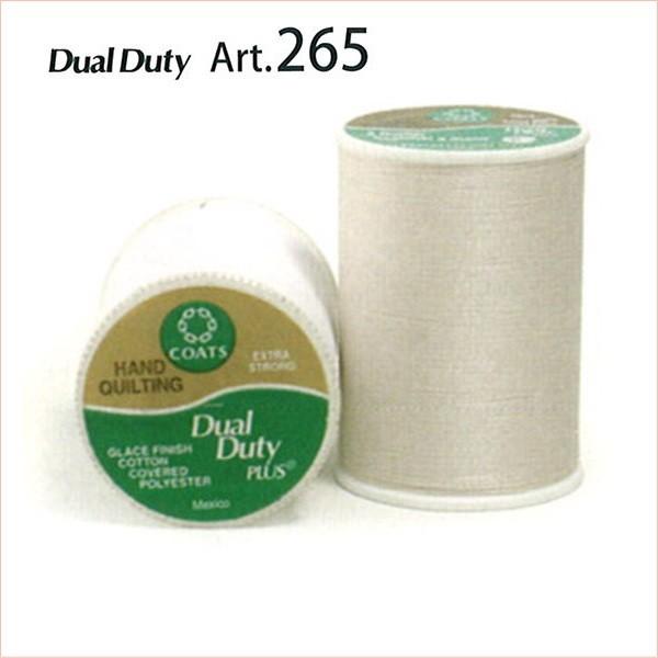 パッチワーク 糸 デュアルデューティ ART265 DualDuty 40番 685m 白/生成 パ...