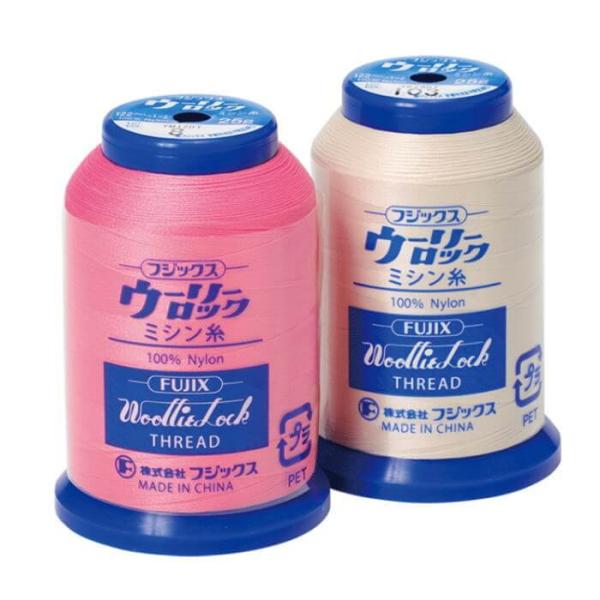 フジックス ウーリーロックミシン糸25g ニット 伸縮性