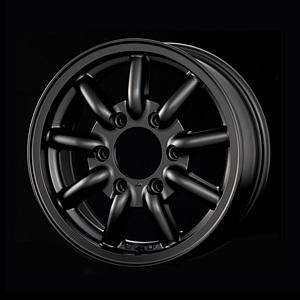 FABULOUS BARONE MC-9 15インチ 6.0J +33 6-139.7 マットブラック 4本 
