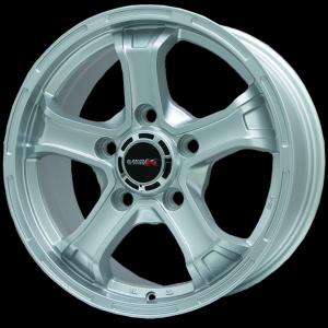 BIGWAY B-MUD K 15インチ 5.5J +5 5-139.7 グロスブラック/リム
