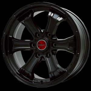 BIGWAY B-MUD K 15インチ 5.5J +5 5-139.7 グロスブラック/リム