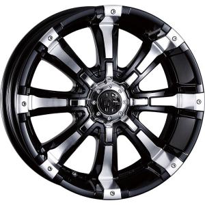 ランクルプラド クリムソンマーテルギア モンスター 17インチアルミホイール CRIMSON MG BEAST 17インチ 7.0J +35 10-114.3/127 ブラック
