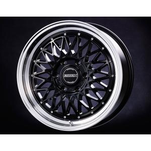 CRS essex ENCM-18 18インチ 7.5J +42 6-139.7 ハイパーグロス 4本で