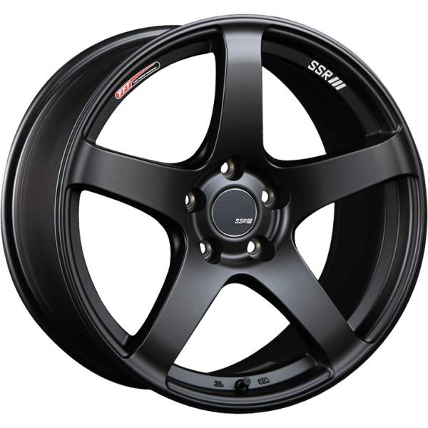 SSR GTV01 18インチ 8.5J +40 5-114.3 フラットブラック4本で送料無料 S...