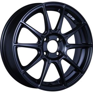 SSR 15インチ タイヤ付き4本セット SSR GTX01 15インチ 5.0J +45 4-100 フラットブラック4本で送料無料