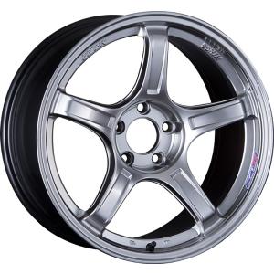 SSR SSR GTX03 18インチ 7.5J +38 5-100 クロームシルバー 4本で送料 