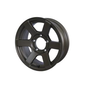 MLJ エクストリームJ 16インチ 7.0J +30 6-139.7 フラットブラック4本