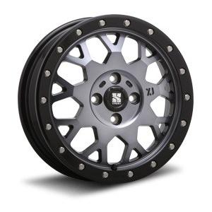 MLJ エクストリームJ XJ04 15インチ 4.5J +43 4-100 サテンブラック4本
